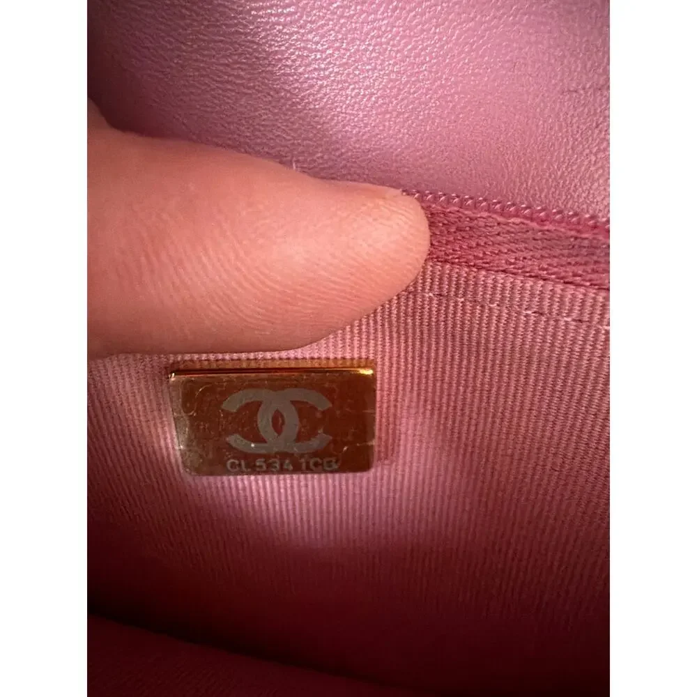 CHANEL Tweed Wallet On Chain Bag